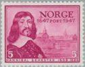 Norja 1947 - Norwegian Post Office, 300th anniv. 1/11 - 5 o Hannibal Sehested Norja 1947 - Norwegian Post Office, 300th anniv. 1/11 - 5 o Hannibal Sehested