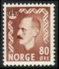 Norja 1951 - King Haakon VII 80 o l.brown Norja 1951 - King Haakon VII 80 o l.brown