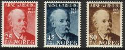 Norja 1951 - Arne Garborg, poet (3) Norja 1951 - Arne Garborg, poet (3)