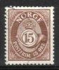 Norja 1969 - 15 ore Postitorvi ja kruunu, y paperi Norja 1969 - 15 ore Postitorvi ja kruunu, y paperi