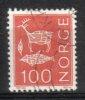 Norja 1973 - 100 ore Poro, kala ja metsästysansa, pun. Norja 1973 - 100 ore Poro, kala ja metsästysansa, pun.