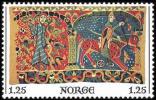 Norway 1976 - Christmas postage 1976 3/3 - Baldishol Tapestry