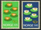 Norway 1977 - 25th environment Nordic Council, water lilies (2)