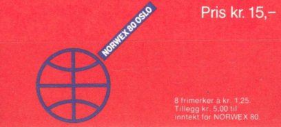 NORWEX ’80 Philatelic Exhibition, Oslo (booklet)