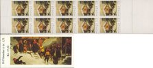 Norja 1982 - Christmas postage stamps 1982 - Painting booklet