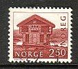 Norja 1983 - Rakennuksia 1/2 - Hirsitalo, Breiland, Høydalsmo 1785 Norja 1983 - Rakennuksia 1/2 - Hirsitalo, Breiland, Høydalsmo 1785