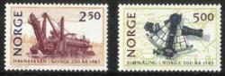 Norja 1985 - Port Authorities, 250th anniv., Hydrographic Services, bicent. (2)