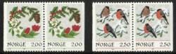 Norja 1985 - Christmas postage stamps 1985 - (2x2 pairs)