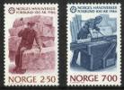 Norja 1986 - Natl. Federation of Craftsmen, Cent. (2)