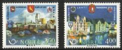 Norway 1986 - Sister towns Moss & Alesund, Nordic Cooperation Issue (2)