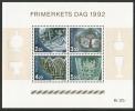 Norway 1992 - Norwegian glassblowing, Stamp day Souvenir Sheet Norway 1992 - Norwegian glassblowing, Stamp day Souvenir Sheet