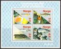 Norway 1987 - Salmon Industry Souvenir Sheet