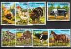 Paraguay 1976 - Farm Animals (8) Paraguay 1976 - Farm Animals (8)
