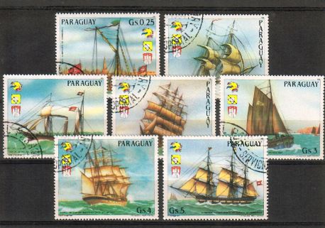 Paraguay 1984 - Sailing ships (7)