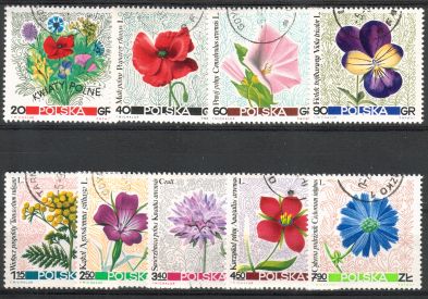 Poland 1967 - Flowers (9)