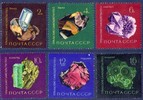 Venäjä NL (CCCP) 1963 - Precious stones of the Ural (6) Venäjä NL (CCCP) 1963 - Precious stones of the Ural (6)
