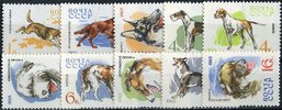 Venäjä NL (CCCP) 1965 - Dogs (10) Venäjä NL (CCCP) 1965 - Dogs (10)