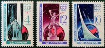 Venäjä NL (CCCP) 1965 - Cosmonautics Day, 1965 (3) Venäjä NL (CCCP) 1965 - Cosmonautics Day, 1965 (3)