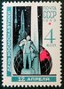 Venäjä NL (CCCP) 1965 - Cosmonautics Day, 1965 - 4k Tsiolkovsky Monument, Kaluga Venäjä NL (CCCP) 1965 - Cosmonautics Day, 1965 - 4k Tsiolkovsky Monument, Kaluga