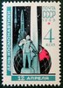 Russia SU (CCCP) 1965 - Cosmonautics Day, 1965 - 4k Tsiolkovsky Monument, Kaluga