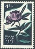 Russia SU (CCCP) 1965 - Flowers 4k Peony