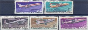 Russia SU (CCCP) 1965 - Civil Aviation (5)