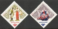 Russia SU (CCCP) 1966 - Bicentenary of Dimitrov Porcelain Works (2) Russia SU (CCCP) 1966 - Bicentenary of Dimitrov Porcelain Works (2)