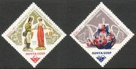 Russia SU (CCCP) 1966 - Bicentenary of Dimitrov Porcelain Works (2)