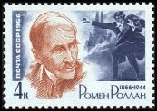 Russia SU (CCCP) 1966 - CommitRomain Rolland (1866-1944), French Writer Russia SU (CCCP) 1966 - CommitRomain Rolland (1866-1944), French Writer