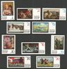 Russia SU (CCCP) 1968 - Paintings (10) FDC (5)