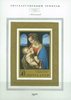 Russia SU (CCCP) 1970 - Madonna by Leonardo da Vinci souvenir sheet FDC