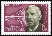 Venäjä NL (CCCP) 1971 - Rutherford (1871-1937), British physicist