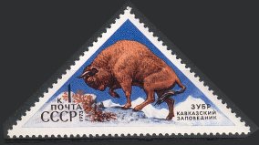 Venäjä NL (CCCP) 1973 - Caucasus and Voronezh wildlife reserves 1/5 Venäjä NL (CCCP) 1973 - Caucasus and Voronezh wildlife reserves 1/5