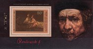 Venäjä NL (CCCP) 1976 - 370th Birth Anniversary of Rembrandt Souvenir Sheet Venäjä NL (CCCP) 1976 - 370th Birth Anniversary of Rembrandt Souvenir Sheet
