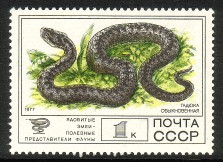 Russia SU (CCCP) 1977 - Protected Fauna 1/8