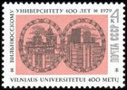 Venäjä NL (CCCP) 1979 - 400th anniversary of University of Vilnius Venäjä NL (CCCP) 1979 - 400th anniversary of University of Vilnius