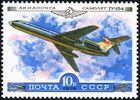 Russia SU (CCCP) 1979 - History of Soviet Aircraft - 10k Tupolev Tu-154