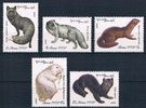 Russia SU (CCCP) 1980 - Valuable species of fur-bearing animals (5)