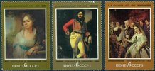 Russia SU (CCCP) 1982 - Paintings (3)