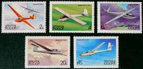 Russia SU (CCCP) 1983 - Gliders (5) Russia SU (CCCP) 1983 - Gliders (5)