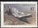 Venäjä NL (CCCP) 1987 - Animals - 10k Bald badger