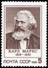 Venäjä NL (CCCP) 1988 - Karl Marx (1818-1883)