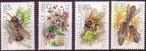 Russia SU (CCCP) 1989 - Honeybees (4)