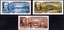 Venäjä NL (CCCP) 1991 - Russian Settlements in America (3) Venäjä NL (CCCP) 1991 - Russian Settlements in America (3)