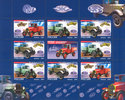 Russia 2007 - First native trucks Sheetlet Russia 2007 - First native trucks Sheetlet