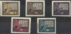 Russia 1922 - October revolution (5) With 45R used