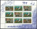 Russia 1992 - Ducks (Miniature sheet of 9) Russia 1992 - Ducks (Miniature sheet of 9)