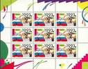 Russia 1992 - New Year 1993 (Miniature sheet of 9) Russia 1992 - New Year 1993 (Miniature sheet of 9)