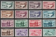 St. Pierre ja Miquelon 1938 - Country Motifs (16) St. Pierre ja Miquelon 1938 - Country Motifs (16)