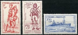 St. Pierre ja Miquelon 1941 - National defense (3) St. Pierre ja Miquelon 1941 - National defense (3)